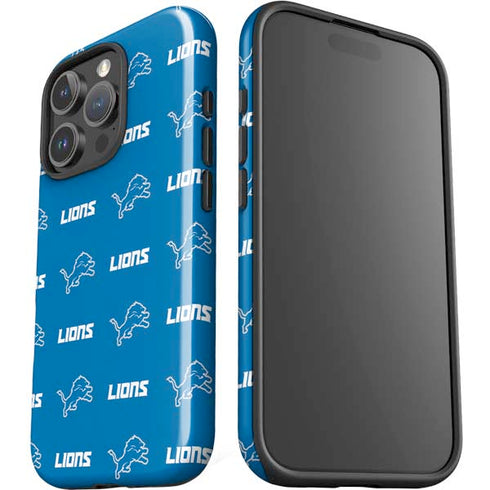 NFL Detroit Lions Blitz Series iPhone 16 Pro Impact Case